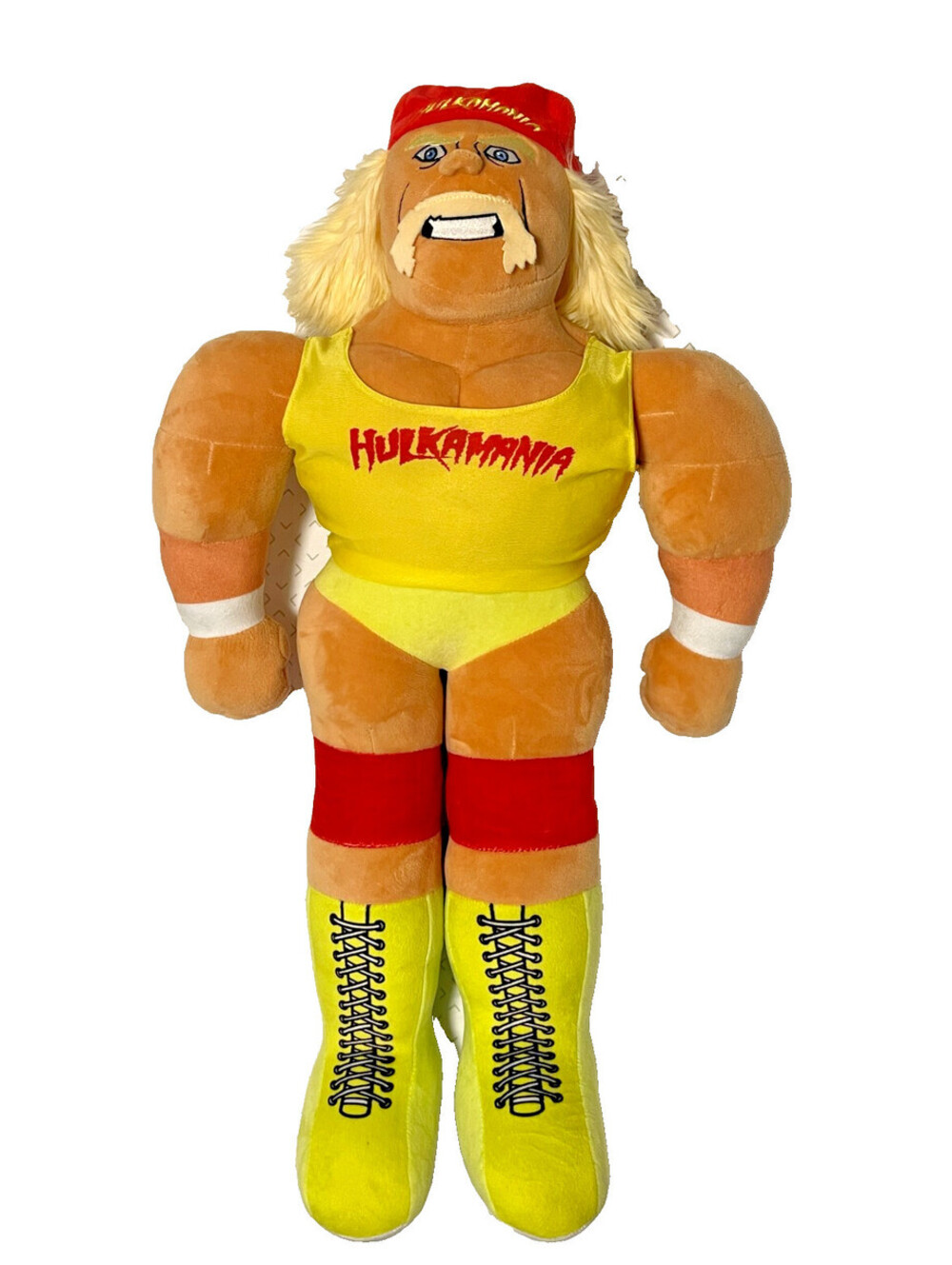 WWE Hulk Hogan Hulkamania 21" Plush 2021 Exclusive Canada Wrestling Doll